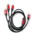 3 In 1 Portable Charging Cable 1M