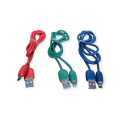Treqa CA-8602 Silicone Lightning Pin USB Cable For IOS 5.1A 1M