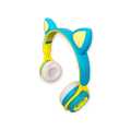 XY227 Foldable Cat Ear Bluetooth 5.0 Headset FM Radio Micro SD Card Slot
