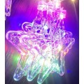 ZYF-29 Star &, Christmas Tree LED Fairy Curtain Light RGB 3M With Tail Plug Extension 8 Modes