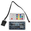 RGB Controller 6-pin 4-pin Remote Control Computer Chassis Radiator Light Bar Port