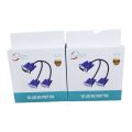 SE-C18 VGA 1 Male to 2 Female Y Splitter Cable