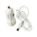 Treqa CS-234  Dual USB Port Car Charger With Type C Cable 3.1A