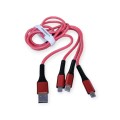 Treqa CA-869 100W 3 In 1 Data Cable 1,2M