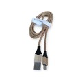 Treqa CA-8333 Type C USB Data And Charge Cable 3.4A 1M
