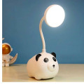 CS285-1 Cute Panda USB Rechargeable Table Lamp With Pencil Holder