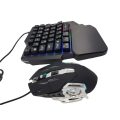 JG833 4-in-1 Combo Pack With One-hand Keyboard, Mouse and PUBG Converter