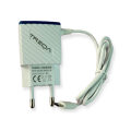 Treqa SE-C05 Dual Port USB Wall Charger And Built In Micro USB Cable