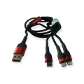 Aerbes AB-S815 Cable Creation 5 In 1 Charging Data Cable