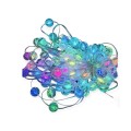 SE-Q05 Led RGB Bubble Decorative String With App And Remote Control 10M