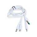 Treqa CA-841 3 In 1USB Cable 5A 1.2M