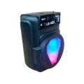 LS-1023 RGB Bluetooth Speaker with USB &, Micro SD Slot+ FM Radio