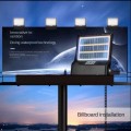 CH-300W-240 Thin Solar Light With Remote Control LEDs and Solar Panel are Inclosed in Toughened G...