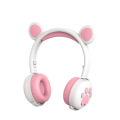 BK-5  LED Hello Bear Bluetooth Headphones