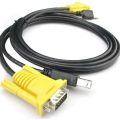 XF0183 1.5m USB KVM Cable