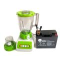 SC-999 Blender with Mill Attachment, Leads for Plugging into a Battery