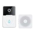 X3 VGA WiFi Smart Video Doorbell, Support Night Vision(White)