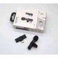 K8 Wireless Lavalier Portable Audio Video Recording Mini Microphone