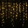 ZYF-100 LED Fairy Curtain Light with Tail Plug Extension Warm White 6,0.52m