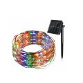 Aerbes AB-TA201 Solar Powered Copper Wire RGB LED Light 10M 100 LEDs