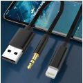 Wolulu AS-51187 Lightning , USB + 3.5mm Adapter Cable  1.2m