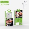 Wolulu AS-50579 Wired 3.5mm Earphones