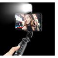 Treqa-04 LED Selfie Stick Tripod Stand With Bluetooth Remote