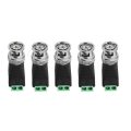 Green Terminal BNC Male Connector To DC Connector 100 pieces