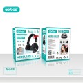 Aerbes AB-EJ18 Wireless Bluetooth Headphone With LED Light &, Micro SD Card Slot