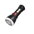 FA-W09 Rechargeable Flashlight With Magic Ball Stage Light