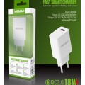 Wolulu AS-51374 USB Wall Charger QC3.0 18W