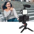 Professional Vlogging Video Shooting Kit With Mini Tripod