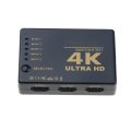 4K Switch HDMI-compatible Switch 1 Input 5 Output HUB with IR Remote Control