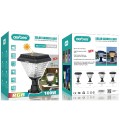 Aerbes AB-TY134 Solar Powered Garden Light RGB ,White &, Warm White With Remote Control