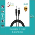 SE-L81 USB Cable Male To DC 5.5mm x 2.1mm 1.5M