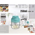 Aorlis AO-78198 Rechargeable Portable Blender 250ml