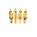 10 Packs Of RCA Connector M Jack for Welding