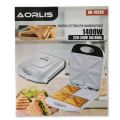 Aorlis AO-78243 Non Stick 4 Slice Sandwich Maker