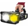 FA-W5123 Double Light Multifunctional Outdoor Rechargeable Powerful Led Searchlight