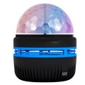 Wolulu AS-50303 LED Projection Sphere Wave Magic Ball Light with Remote Control