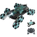 CV-D700 8 Wheels Climbing Stunt Car Rotates 360? With Spray Effect, Light And Sound