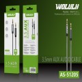 Wolulu AS-51205 Anti-knot 3.5mm Aux Cable 1M