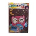 Glitter Art Hobby Set - Owl
