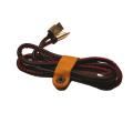 Larry's Digital Accessories - Leather Cable [Black] Micro USB