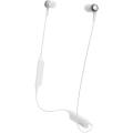 Audio-Technica Consumer ATH-CK200BT Wireless In-Ear Headphones with In-Line Mic - White