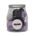Glam Beauty - 17 Piece Purple Beauty Blenders In Jar