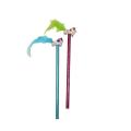 Unicorn Pencil with Eraser 2PCS - Green and Blue