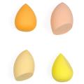 Glam Beauty - Set Of 4 Makeup Sponges In Clear Egg Box - Shades Of Yellow
