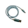 Larry's Digital Accessories - LED Auto Off USB Cable - Blue - Lightening 8 Pin