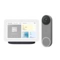 Google Nest Hub 2nd Gen Smart Hub + Rechargeable Nest Wifi Doorbell (Charcoal) (Parallel Import)